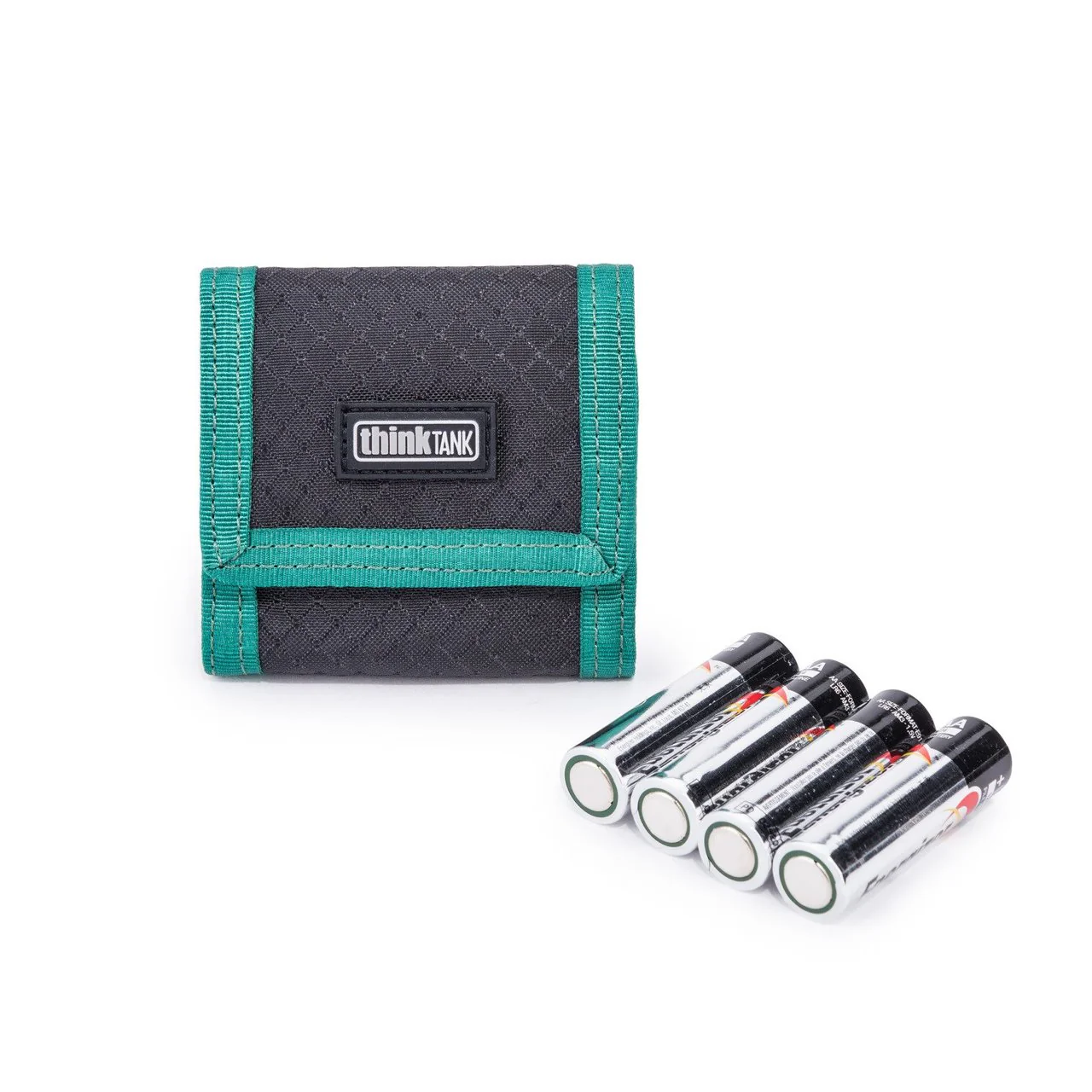 Think Tank Photo 8 AA Battery Holder (Black with Green Trim) - Image 4