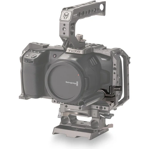 Tilta 15mm Single Rod Holder for Camera Cage Side (Tilta Gray) - Image 2