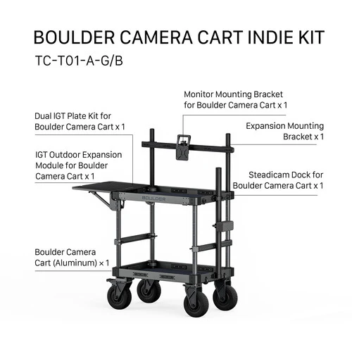 Tilta 36" Boulder Camera Cart (Base Model) - Image 6