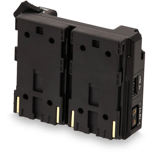 Tilta Dual Canon BP to Gold Mount Adapter Battery Plate for RED Komodo - Black - Image 2