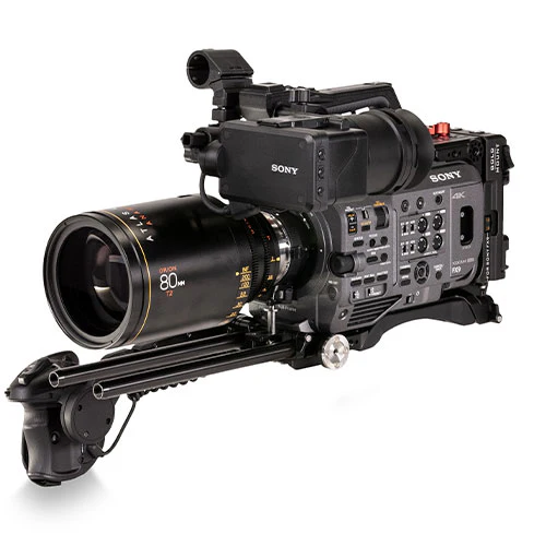 Tilta ES-T18-AB Camera Cage for Sony PXW-FX9 with Battery Plate (Gold Mount) - Image 2