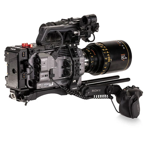 Tilta ES-T18-AB Camera Cage for Sony PXW-FX9 with Battery Plate (Gold Mount) - Image 3