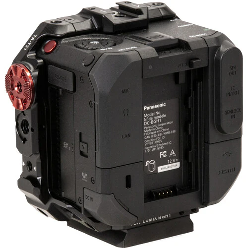 Tilta Full Camera Cage for Panasonic Lumix DC-BGH1 (Black) - Image 2