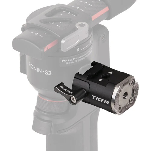 Tilta Left-Side NATO Rail to Rosette Adapter for DJI Gimbal - Image 4