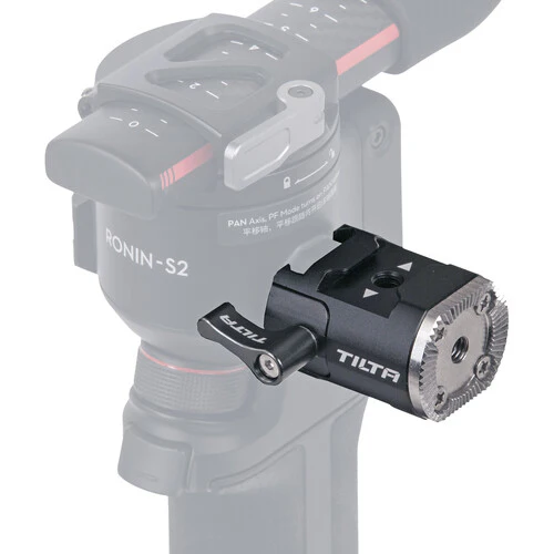 Tilta Left-Side NATO Rail to Rosette Adapter for DJI Gimbal  (*OPEN BOX*) - Image 2