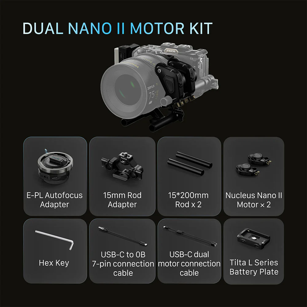Tilta Nucleus Autofocus Adapter & Dual Nano II Motor Kit - Image 16