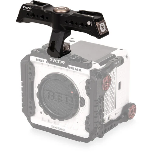 Tilta Quick Release Top Handle for RED Komodo (Black) - Image 3