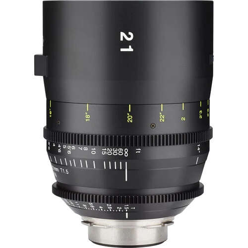 Tokina 21mm T1.5 Cinema Vista Prime Lens (MFT Mount, Feet)