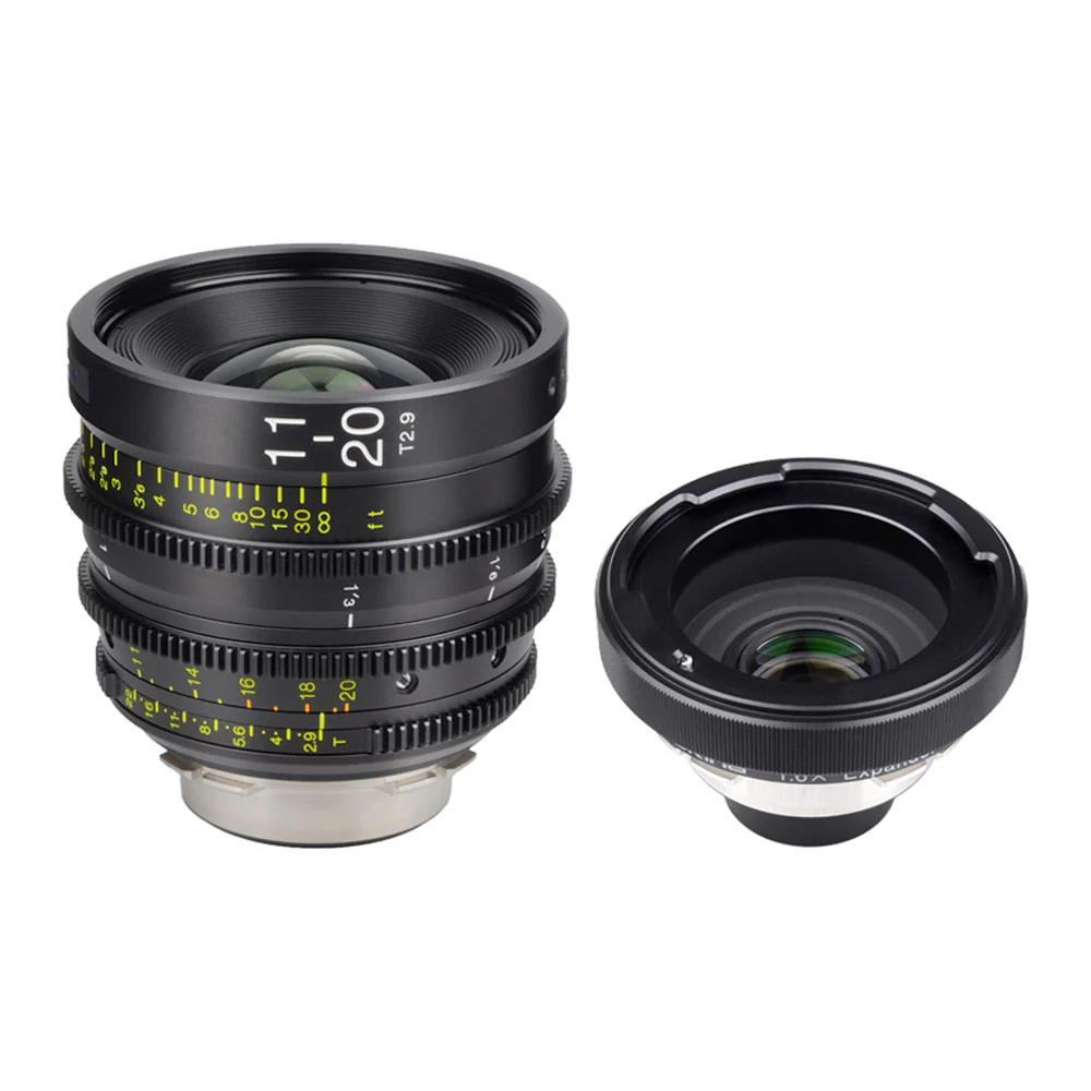 Tokina Cinema 11-20mm T2.9 PL Mount with 1.6x Expander PL to PL