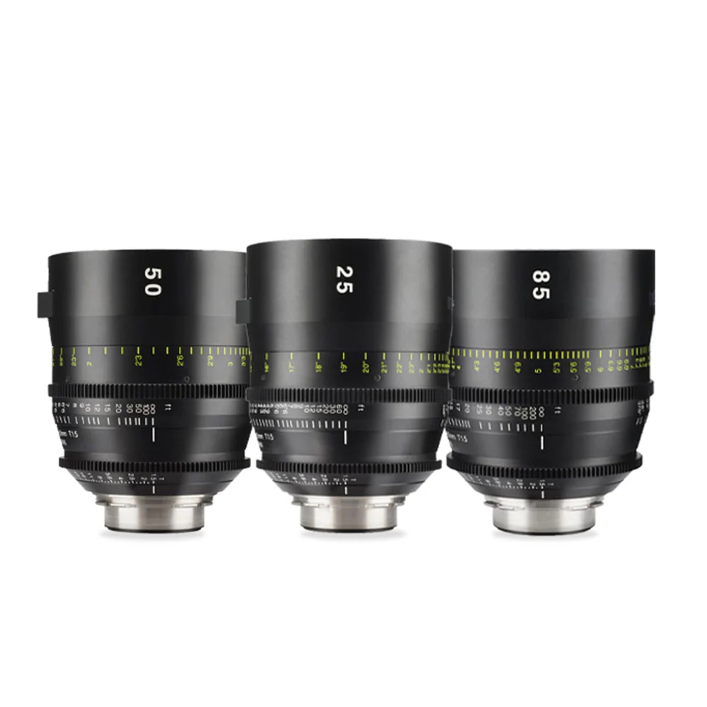 Tokina Cinema 3 Lens Kit C PL Mount (25mm, 50mm, 85mm)