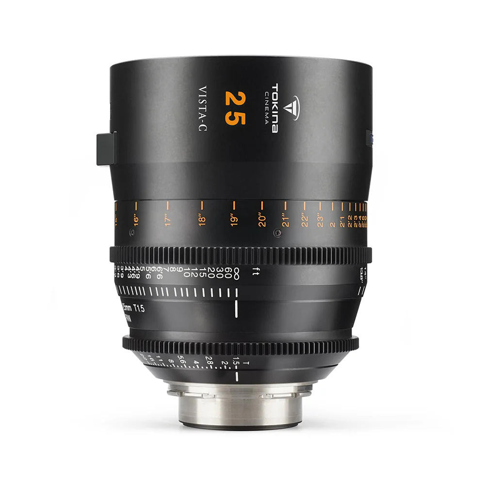 Tokina Cinema Vista-C 25mm T1.5 Prime Lens (PL Mount, Focus Scale in Feet)