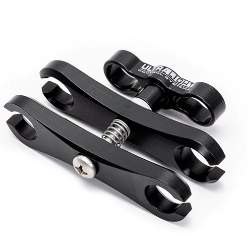 Ultralight 5" Cut Outs Longer Clamp with T-Knob (Black)