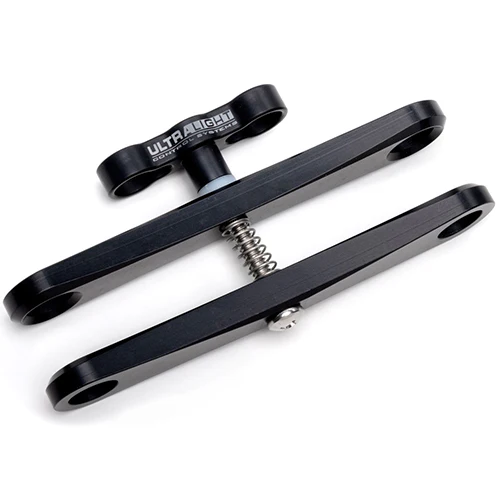 Ultralight 5" Long Ball Clamp with T-Knob (Black)