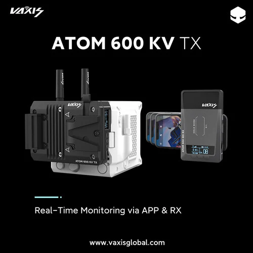 Vaxis ATOM 600 KV Wireless TX/RX Kit for RED KOMODO (Black) - Image 12