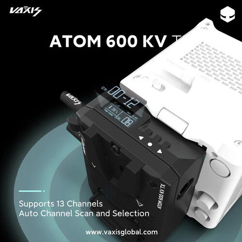 Vaxis ATOM 600 KV Wireless TX/RX Kit for RED KOMODO (Black) - Image 13
