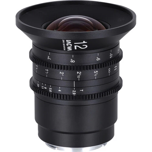 Venus Optics Laowa 12mm T2.9 Zero-D Cine Lens (Canon RF, Feet) - Image 2