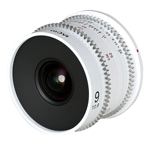 Venus Optics Laowa 9mm T2.9 Zero-D Cine Lens (RF Mount, White) - Image 4