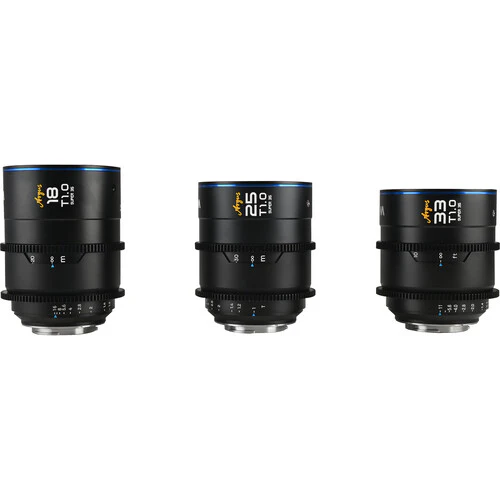 Venus Optics Laowa Argus S35 Cine 3-Lens Set