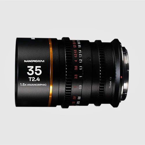 Venus Optics Laowa Nanomorph 35mm T2.4 1.5X S35 Cine Lens (Amber, MFT)