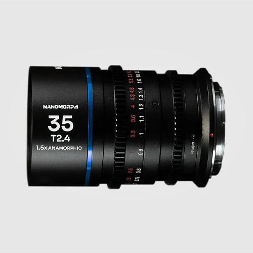 Venus Optics Laowa Nanomorph 35mm T2.4 1.5X S35 Cine Lens (Blue, Fuji X)