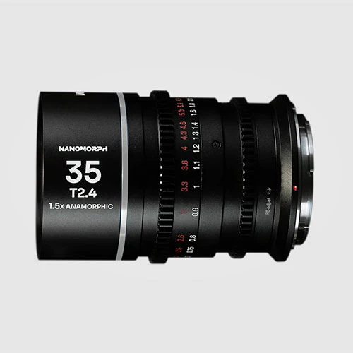 Venus Optics Laowa Nanomorph 35mm T2.4 1.5X S35 Cine Lens (Silver, L Mount)