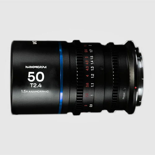 Venus Optics Laowa Nanomorph 50mm T2.4 1.5X S35 Cine Lens (Blue, Sony E)
