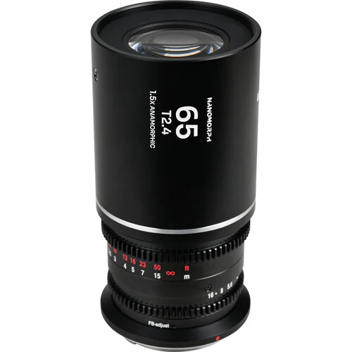 Venus Optics Laowa Nanomorph 65mm T2.4 1.5X S35 Cine Lens (Silver, DL Mount) - Image 2