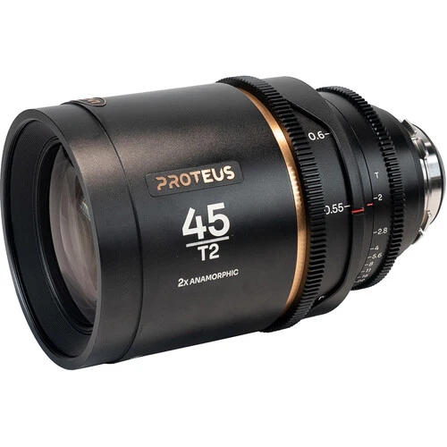 Venus Optics Laowa Proteus 2X 45mm T2 Anamorphic Cine Lens (Amber, PL Mount with Interchangeable EF Bayonet) - Image 4