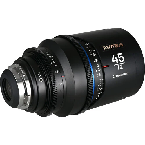 Venus Optics Laowa Proteus 2X 45mm T2 Anamorphic Cine Lens (Blue, PL Mount with Interchangeable EF Bayonet) - Image 3