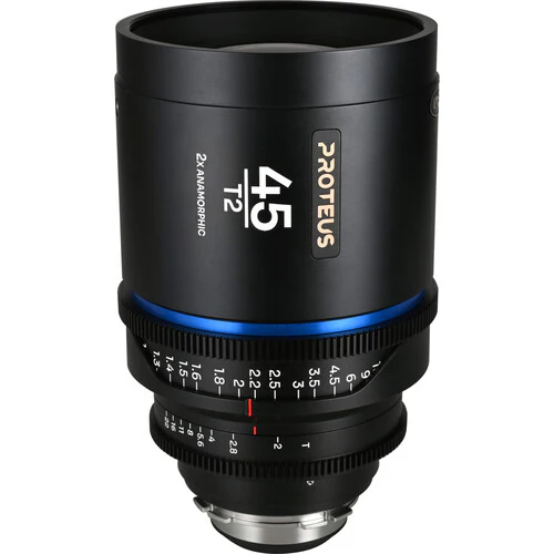 Venus Optics Laowa Proteus 2X 45mm T2 Anamorphic Cine Lens (Blue, PL Mount with Interchangeable EF Bayonet) - Image 4