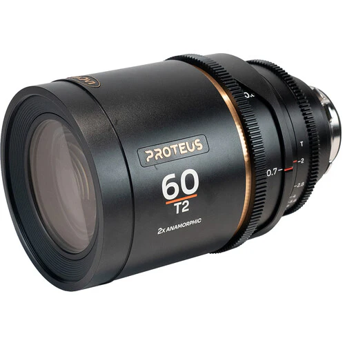 Venus Optics Laowa Proteus 2X 60mm T2 Anamorphic Cine Lens (Amber, PL Mount with Interchangeable EF Bayonet) - Image 4