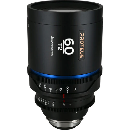 Venus Optics Laowa Proteus 2X 60mm T2 Anamorphic Cine Lens (Blue, PL Mount with Interchangeable EF Bayonet) - Image 4