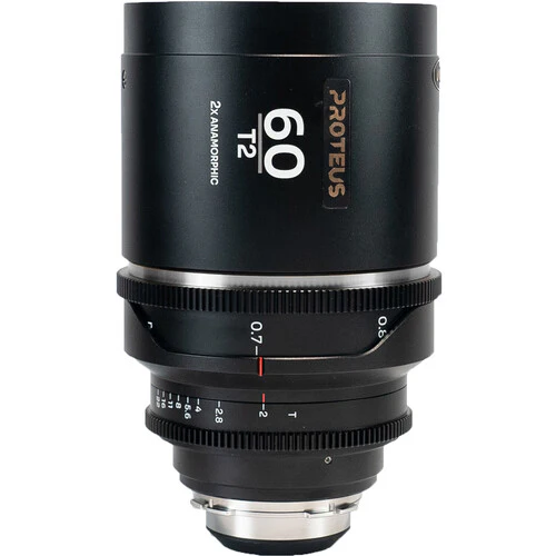 Venus Optics Laowa Proteus 2X 60mm T2 Anamorphic Cine Lens (Silver, PL Mount with Interchangeable EF Bayonet)