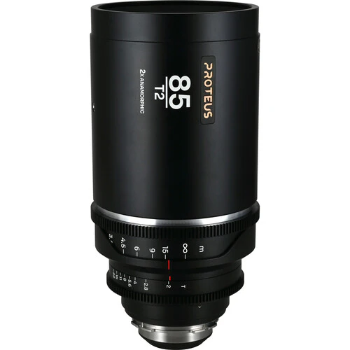 Venus Optics Laowa Proteus 2X 85mm T2 Anamorphic Cine Lens (Silver, PL Mount with Interchangeable EF Bayonet)