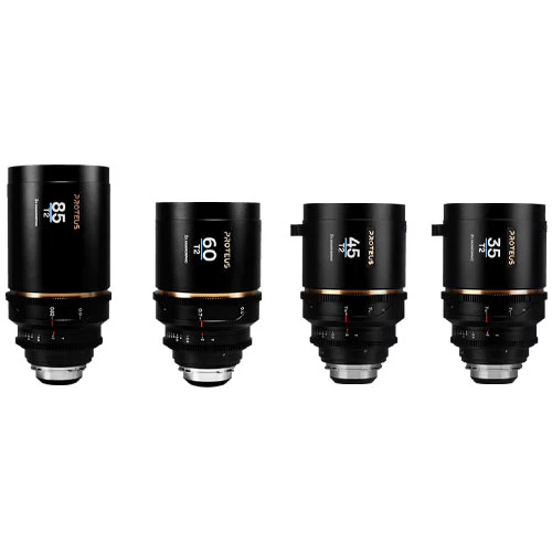 Venus Optics Laowa Proteus 2X Anamorphic 4-Lens Bundle (Blue, PL Mount with Interchangeable EF Bayonet) (*OPEN BOX*)