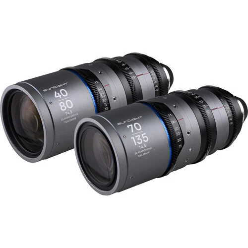 Venus Optics Laowa Sunlight 2x Anamorphic Zoom 2-Lens Bundle (ARRI PL, Blue) - Image 2