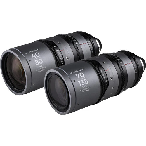 Venus Optics Laowa Sunlight 2x Anamorphic Zoom 2-Lens Bundle (ARRI PL, Clear) - Image 2