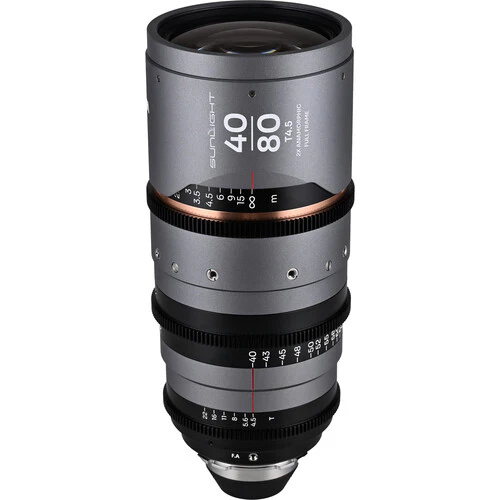 Venus Optics Laowa Sunlight 40-80mm T4.5 2x FF Anamorphic Zoom (ARRI PL, Amber)