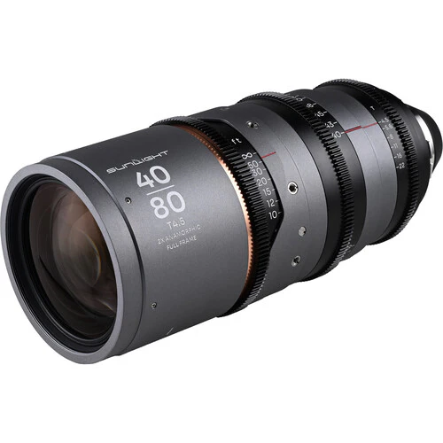 Venus Optics Laowa Sunlight 40-80mm T4.5 2x FF Anamorphic Zoom (ARRI PL, Amber) - Image 2