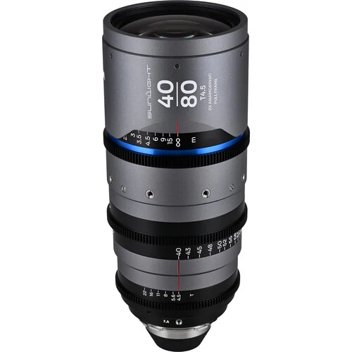 Venus Optics Laowa Sunlight 40-80mm T4.5 2x FF Anamorphic Zoom (ARRI PL, Blue)