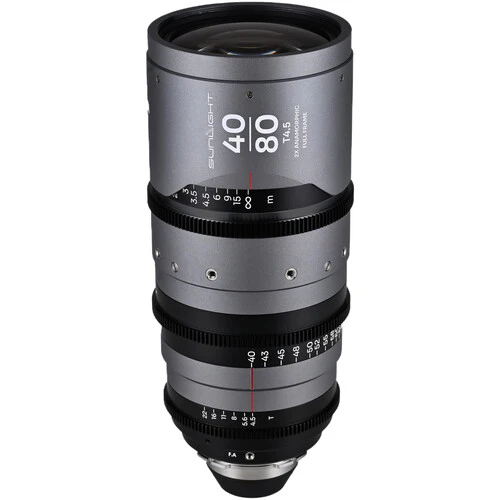 Venus Optics Laowa Sunlight 40-80mm T4.5 2x FF Anamorphic Zoom (ARRI PL, Clear)
