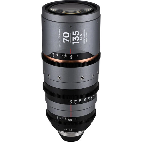 Venus Optics Laowa Sunlight 70-135mm T4.5 2x FF Anamorphic Zoom (ARRI PL, Amber)