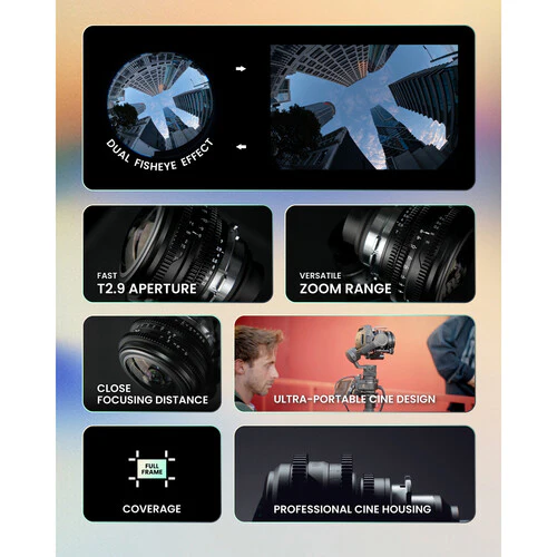 Venus Optics Venus 8-15mm T2.9 FF Zoom Fisheye Cine Lens (ARRI PL) - Image 6