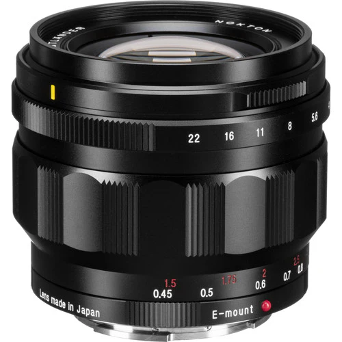 Voigtlander Nokton 50mm f/1.2 Aspherical Lens for Sony E