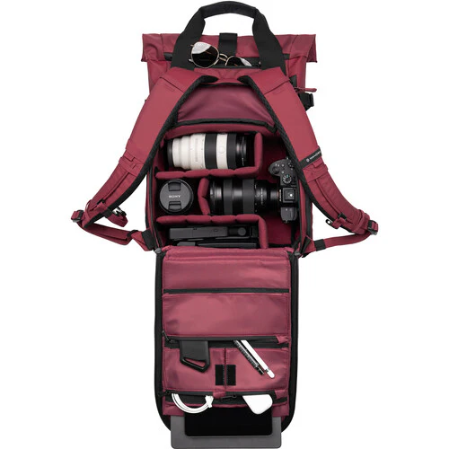 WANDRD PRVKE 15 Backpack Photo Bundle (Rhonde Burgundy, 15L) - Image 5