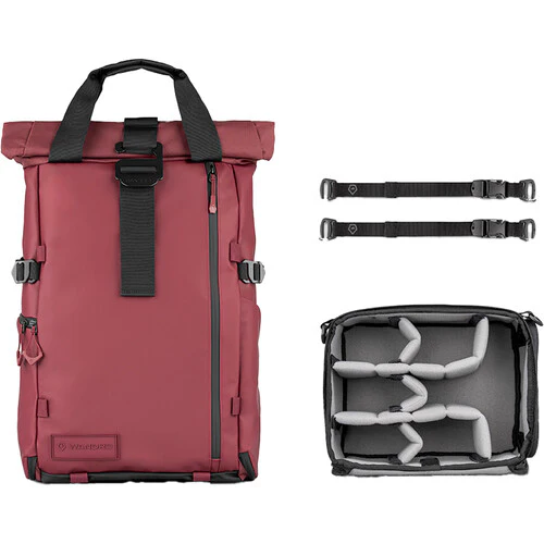 WANDRD PRVKE V4 Backpack Photo Bundle (Rhonde Burgundy, 31L)