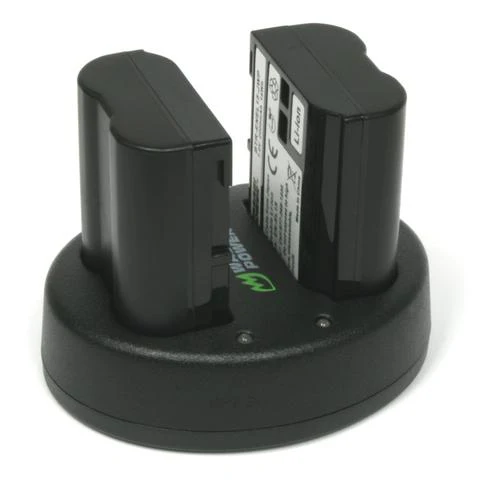 Wasabi Power Battery (2-PACK) and Dual Charger For Nikon EN-EL15 - Image 2
