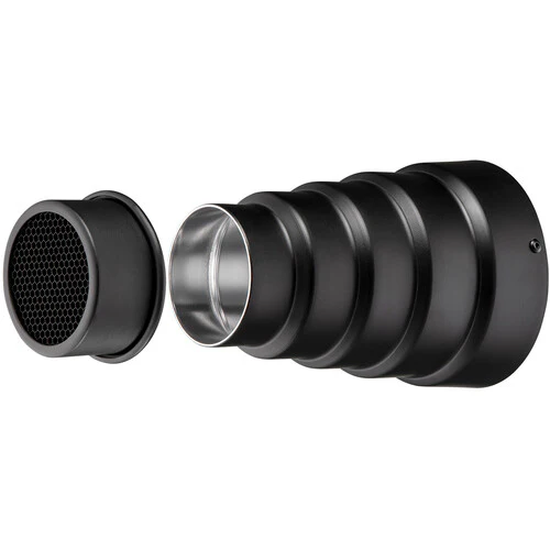 Westcott FJ200 Snoot with Honeycomb Grid