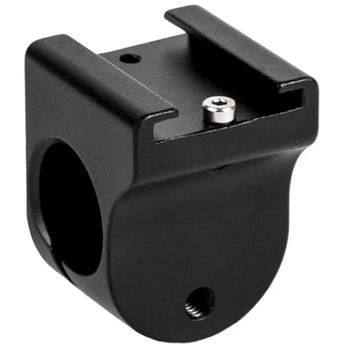 Wooden Camera 15mm Rod Clamp to Hot Shoe Mount - Image 2