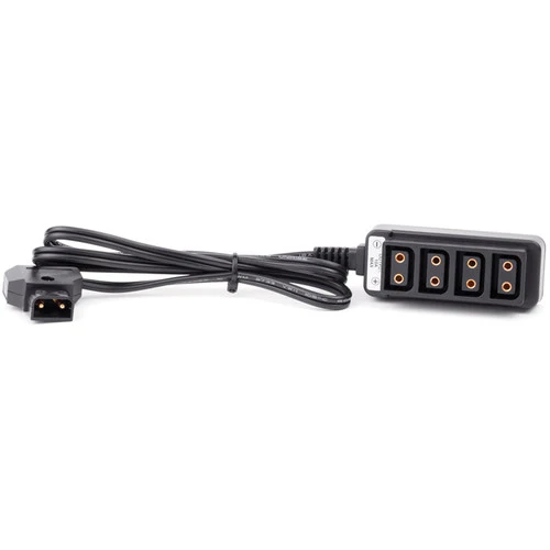 Wooden Camera 4-Way D-Tap Splitter Cable